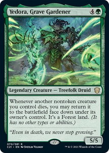 Yedora, Grave Gardener - Commander 2021 (C21) #70 - Rare Magic: The Gathering Trading Card