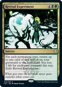 Revival Experiment - Commander 2021 (C21) #74 - Rare Magic: The Gathering Trading Card