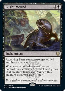 Blight Mound - Commander 2021 (C21) #36 - Rare Magic: The Gathering Trading Card