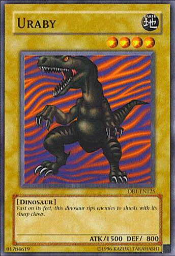 Uraby trading card from Dark Beginning 1 Uraby - Dark Beginning 1 YuGiOh trading card