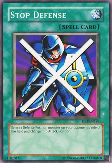 Stop Defense - Dark Beginning 1 YuGiOh trading card
