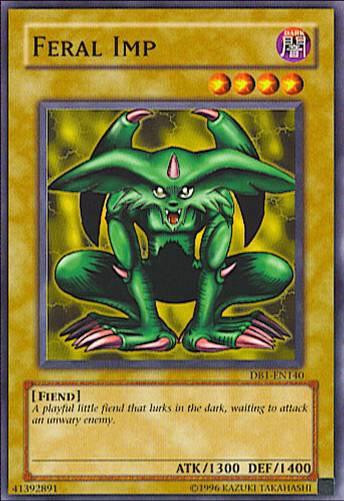 Feral Imp - Dark Beginning 1 YuGiOh trading card