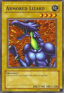 Armored Lizard - Dark Beginning 1 (DB1) #DB1-EN143 - Common / Short Print YuGiOh Trading Card