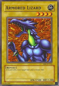 Armored Lizard - Dark Beginning 1 (DB1) #DB1-EN143 - Common / Short Print YuGiOh Trading Card