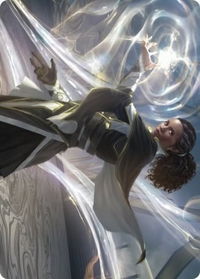 Clever Lumimancer Art Card - Art Series: Strixhaven (ASSTX) #2 - Special Magic: The Gathering Trading Card