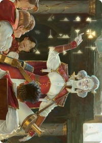 Professor of Symbology Art Card - Art Series: Strixhaven (ASSTX) #4 - Special Magic: The Gathering Trading Card