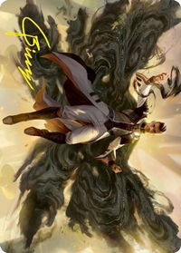 Arrogant Poet Art Card (Gold-Stamped Signature) - Art Series: Strixhaven (ASSTX) #7 - Special Magic: The Gathering Trading Card