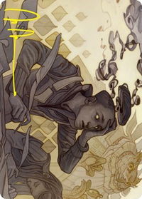 Go Blank Art Card (Gold-Stamped Signature) - Art Series: Strixhaven (ASSTX) #8 - Special Magic: The Gathering Trading Card