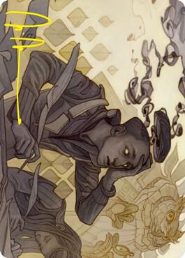 Go Blank Art Card (Gold-Stamped Signature) - Art Series: Strixhaven Magic: The Gathering trading card
