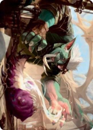 Novice Dissector Art Card - Art Series: Strixhaven Magic: The Gathering trading card