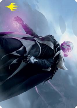 Oriq Loremage Art Card (Gold-Stamped Signature) - Art Series: Strixhaven Magic: The Gathering trading card