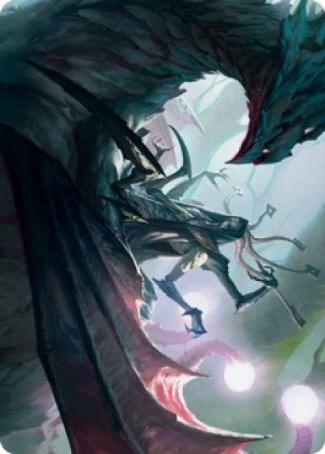 Specter of the Fens Art Card - Art Series: Strixhaven Magic: The Gathering trading card