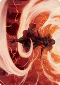 Crackle with Power Art Card - Art Series: Strixhaven (ASSTX) #12 - Special Magic: The Gathering Trading Card