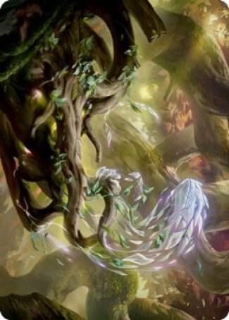 Emergent Sequence Art Card - Art Series: Strixhaven Magic: The Gathering trading card