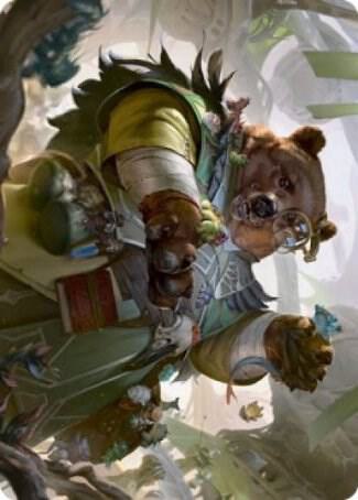 Professor of Zoomancy Art Card - Art Series: Strixhaven Magic: The Gathering trading card