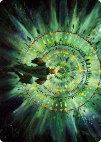 Verdant Mastery Art Card - Art Series: Strixhaven (ASSTX) #19 - Special Magic: The Gathering Trading Card