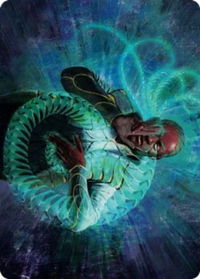 Biomathematician Art Card - Art Series: Strixhaven (ASSTX) #21 - Special Magic: The Gathering Trading Card