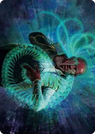 Biomathematician Art Card - Art Series: Strixhaven Magic: The Gathering trading card