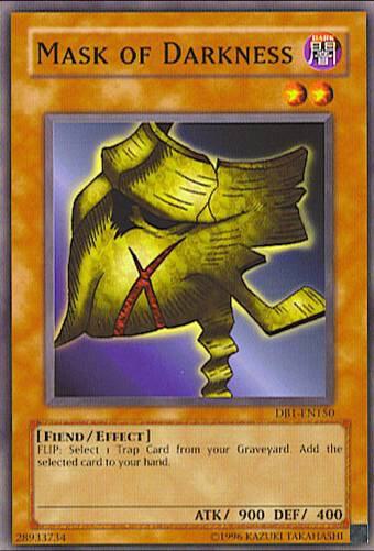 Mask of Darkness - Dark Beginning 1 YuGiOh trading card