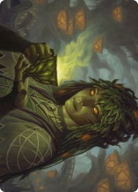 Dina, Soul Steeper Art Card - Art Series: Strixhaven (ASSTX) #23 - Special Magic: The Gathering Trading Card
