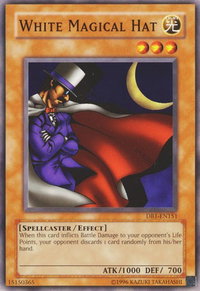 White Magical Hat - Dark Beginning 1 (DB1) #DB1-EN151 - Common / Short Print YuGiOh Trading Card