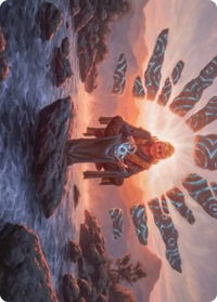 Jadzi, Oracle of Arcavios Art Card - Art Series: Strixhaven (ASSTX) #28 - Special Magic: The Gathering Trading Card