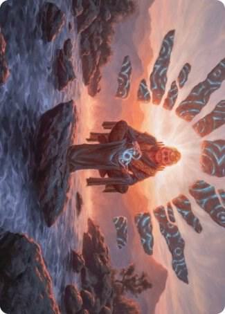 Jadzi, Oracle of Arcavios Art Card - Art Series: Strixhaven Magic: The Gathering trading card