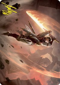 Make Your Mark Art Card (Gold-Stamped Signature) - Art Series: Strixhaven (ASSTX) #33 - Special Magic: The Gathering Trading Card