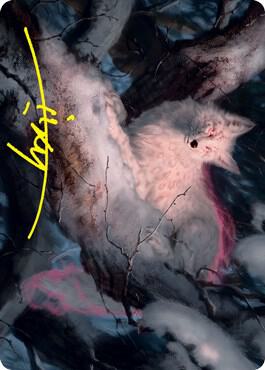 Mila, Crafty Companion Art Card (Gold-Stamped Signature) trading card from Art Series: Strixhaven Mila, Crafty Companion Art Card (Gold-Stamped Signature) - Art Series: Strixhaven Magic: The Gathering trading card