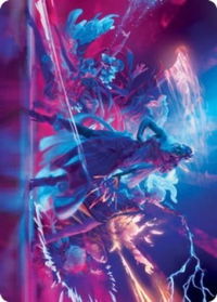 Prismari Command Art Card - Art Series: Strixhaven (ASSTX) #35 - Special Magic: The Gathering Trading Card