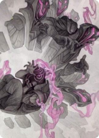 Rise of Extus Art Card - Art Series: Strixhaven Magic: The Gathering trading card