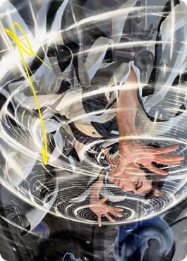 Selfless Glyphweaver Art Card (Gold-Stamped Signature) - Art Series: Strixhaven Magic: The Gathering trading card