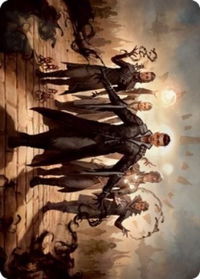 Silverquill Command Art Card - Art Series: Strixhaven (ASSTX) #41 - Special Magic: The Gathering Trading Card