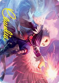 Spectacle Mage Art Card (Gold-Stamped Signature) - Art Series: Strixhaven (ASSTX) #42 - Special Magic: The Gathering Trading Card