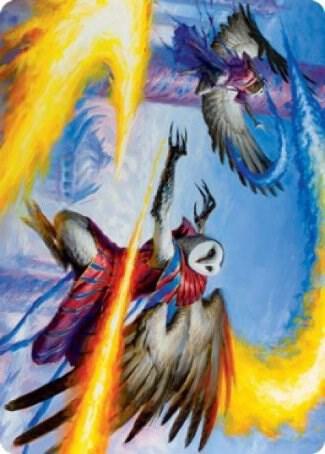 Teach by Example Art Card - Art Series: Strixhaven Magic: The Gathering trading card