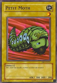 Petit Moth - Dark Beginning 1 (DB1) #DB1-EN155 - Common / Short Print YuGiOh Trading Card