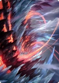 Frostboil Snarl Art Card - Art Series: Strixhaven (ASSTX) #47 - Special Magic: The Gathering Trading Card