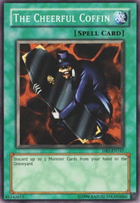 The Cheerful Coffin - Dark Beginning 1 (DB1) #DB1-EN167 - Common / Short Print YuGiOh Trading Card