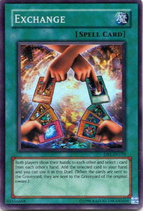Exchange - Dark Beginning 1 (DB1) #DB1-EN170 - Super Rare YuGiOh Trading Card