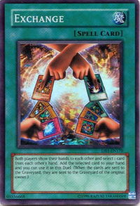 Exchange - Dark Beginning 1 (DB1) #DB1-EN170 - Super Rare YuGiOh Trading Card