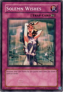 Solemn Wishes - Dark Beginning 1 (DB1) #DB1-EN174 - Common / Short Print YuGiOh Trading Card