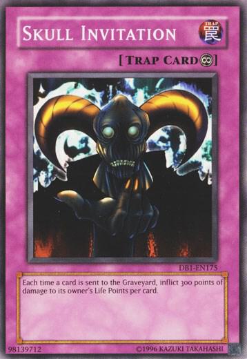 Skull Invitation - Dark Beginning 1 YuGiOh trading card