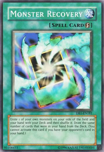 Monster Recovery - Dark Beginning 1 YuGiOh trading card