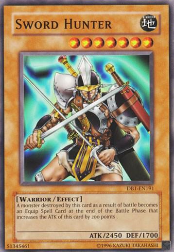Sword Hunter - Dark Beginning 1 YuGiOh trading card