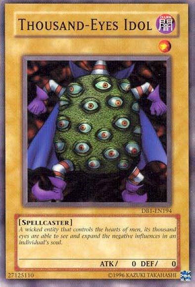 Thousand-Eyes Idol - Dark Beginning 1 YuGiOh trading card