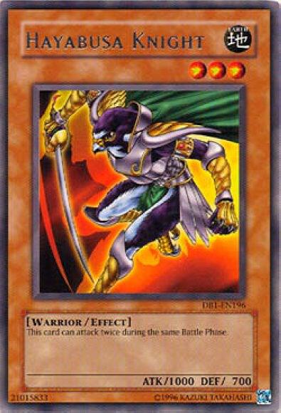 Hayabusa Knight - Dark Beginning 1 YuGiOh trading card