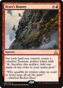 Brass's Bounty - Promo Pack: Strixhaven (PPSTX) #94p - Rare Magic: The Gathering Trading Card