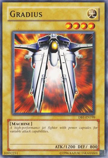 Gradius - Dark Beginning 1 YuGiOh trading card