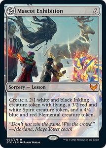 Mascot Exhibition - Promo Pack: Strixhaven (PPSTX) #5p - Mythic Rare Magic: The Gathering Trading Card
