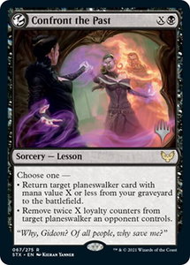 Confront the Past - Promo Pack: Strixhaven (PPSTX) #67p - Rare Magic: The Gathering Trading Card